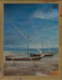 My Boat in Mombasa, Kenya artwork