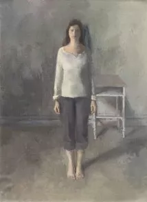 Self Portrait with Masbaha artwork