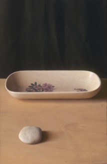 Flowers and stones artwork