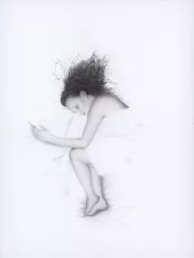 Self Portrait with Masbaha artwork