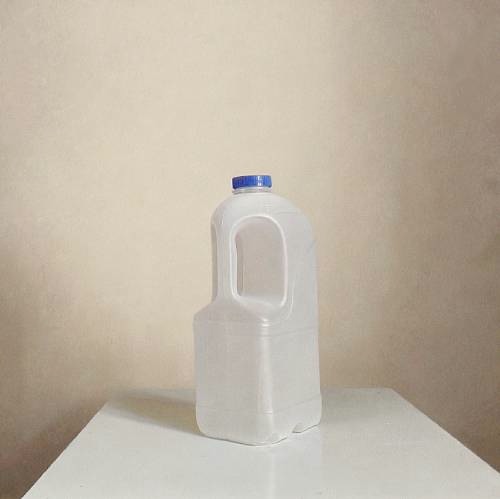 Empty Milk Container