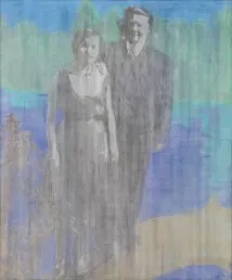 Self Portrait with Masbaha artwork