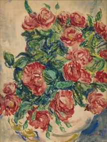 Roses in a Vase artwork